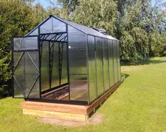 Ecoslider kasvihuone Lux 2.0 X 4.1 - 9