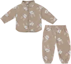 TEX BABY vauvojen fleecepuku Pupu I990682 - BEIGE 5 - 1