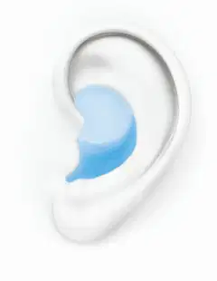 Haspro MOLDABLE silikonikorvatulpat sininen 6 paria - 5