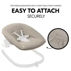 Hauck suojapäällinen sitteriin Baby Bouncer beige - 11