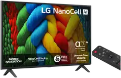 LG 43" 4K NanoCell Smart LED TV 43NANO80A6B - 2
