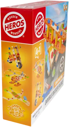 Heros rakennussarja Constructor Lentokone 90 osaa - 7