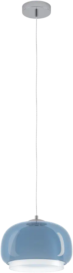 EGLO riippuvalaisin Belomontejo E27 maks 40W 30cm IP20 sininen - 1