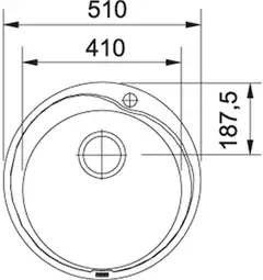 Pesuallas Round Ron 610 Franke - 2