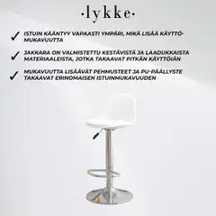 Lykke baarijakkara comfort, valkoinen - 3