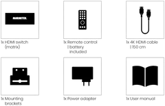 Marmitek HDMI-matriisikytkin Connect 642 Pro - 6