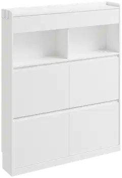 SoBuy kenkäkaappi valkoinen FSR224-E-W - 1