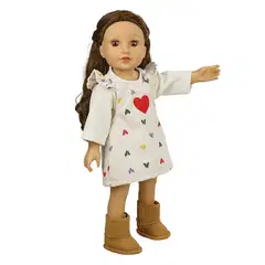 Nuken mokkasaappaat, 35-45 cm nukelle - 2