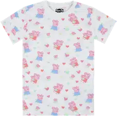 Peppa Pig lasten t-paita A9-0067 - WHITE - 1