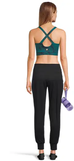 Danskin naisten treenihousut Jogger - BLACK - 3