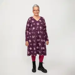 Muumi naisten mekko Hely Kaipaus 592245 - luumu - 4