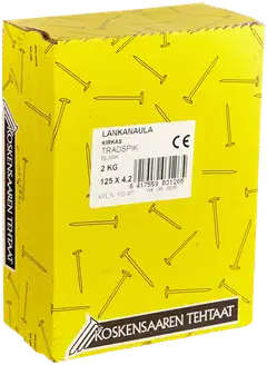 Koskensaaren Tehtaat Lankanaula kuumasink. 2 kg 125x4,2mm - 1