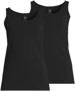 House naisten toppi Julia 2-pack - BLACK - 2