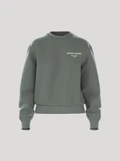 Björn Borg Naisten collegepaita Essential1 - Agave Green - 1