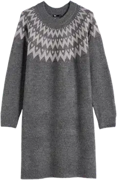 TEX naisten neuletunika I291487 - GREY - 5