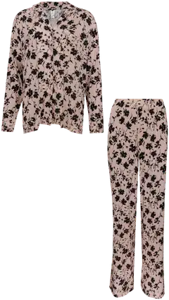 Actuelle naisten pyjama 212A382522 - AOP - 1