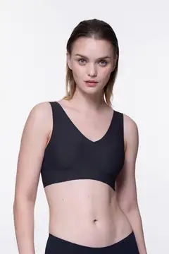 Dorina naisten bralette-liivi Airlite/Eco - BLACK - 2