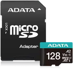 ADATA Premier Pro microSDXC -muistikortti, 128 GB - 1