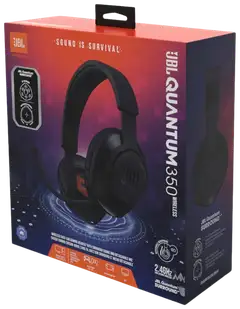 JBL pelikuuloke QUANTUM 350 langaton 2.4 Ghz musta - 5