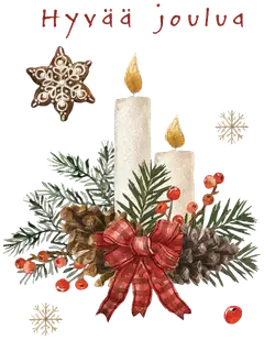 Joulukortti 1-osainen - 9