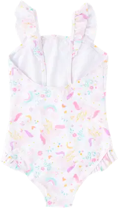 TEX lasten uimapuku frilla I276497 - PINK LIGHT 3 - 2