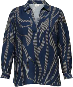 ONLY CARMAKOMA naisten kauluspaita Carfannil - Night Sky - 1