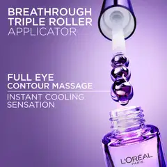 L'Oréal Paris Revitalift Filler 2,5% Hyaluronic Acid + Caffein Eye Serum silmänympärysalueelle 20 ml - 9