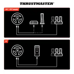 Thrustmaster T98 Ferrari 296 GTB rattipolkimet PS5/PS4/PC - 8