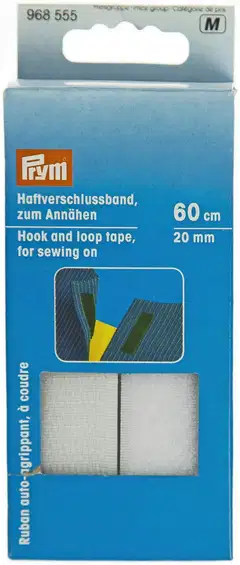 Prym ommeltava tarranauha 20 mm 60 cm/pakkaus - VALKOINEN - 1