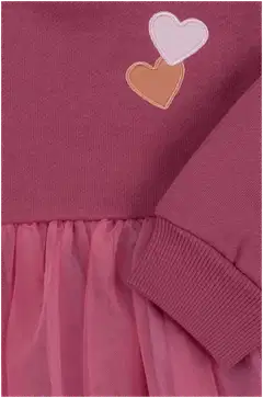 Ciraf vauvojen prinsessamekko 250B262930 - 17-1623 tcx rose wine - 3