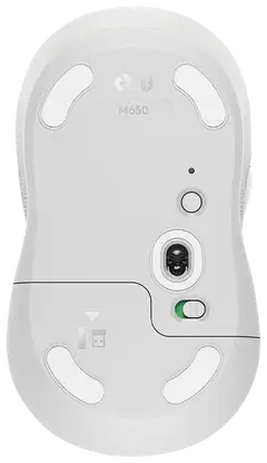 Logitech langaton hiiri Signature M650 Off-White - 9
