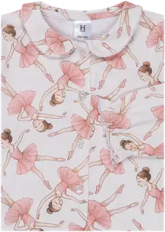 House lasten pyjama ballerina 232P382611 - VALKOINEN - 3
