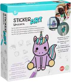 Sticker Art askartelusetti ikkunatarrat - 6