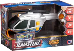 Teamsterz lelu Mighty Machines pieni helikopteri valoilla ja äänillä - 4