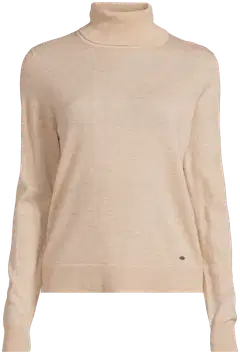 London Fog naisten merinovillapoolo 213L264005 - beige - 2
