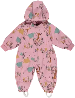 Ciraf vauvojen vettähylkivä ja tuulenpitävä ulkoiluhaalari Retkellä 252B08260H - pink dolphin - 1