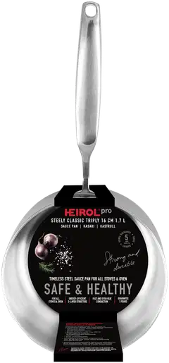 Heirol Kasari 16 cm 1,7 L Steely Classic Triply - 3