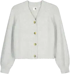 WKLY. naisten neuletakki villasekoitetta 213W341206 - Lt. grey mel - 1