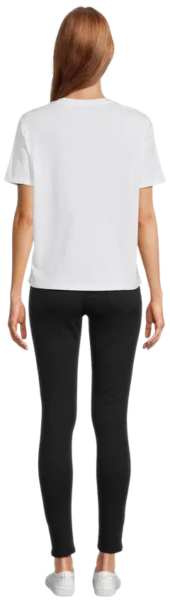 TEX naisten T-paita kukka I274643 - WHITE 1 - 3