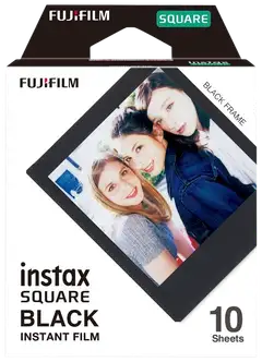 Fujifilm pikakameran filmi Instax Square film 10 kuvaa musta kehys - 3