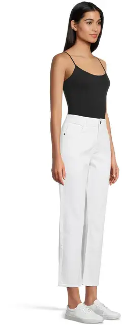 House naisten farkut Slim Mom - WHITE - 4