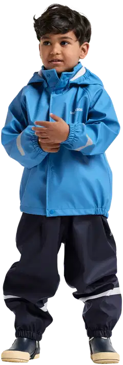 Didriksons lasten sadetakki Slaskeman - Sharp blue - 4