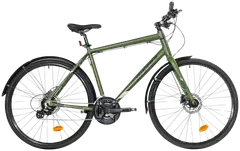 Insera Reflex 28" retkipyörä 24-vaihdetta runko 53 cm vihreä army - 1