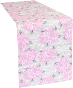 House kaitaliina Hydrangea 33x160 cm pinkki - 1