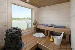 Mondex sähkökiuas Rakka E2W 10,5 kW musta/kiuaskivi, sisältää WiFi - 10