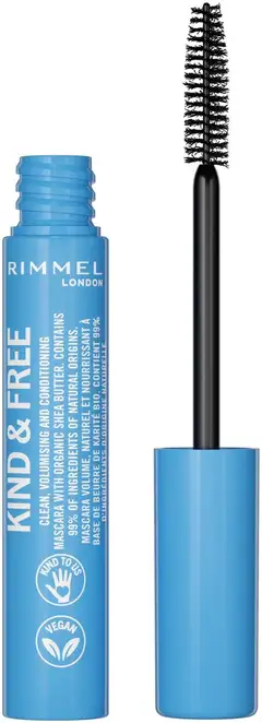 Rimmel Kind & Free Mascara 7ml, 001 Black ripsiväri - 1