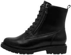 Jana shoes naisten nahkanilkkuri 25701 - BLACK - 3