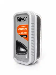 Silver Mega Shine silikonisieni kengille musta - 2