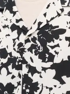 JJ REBEL miesten kauluspaita Jrebblossom - BLACK - 6