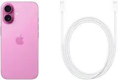Apple iPhone 16 128GB pinkki MYEA3QN/A - 5